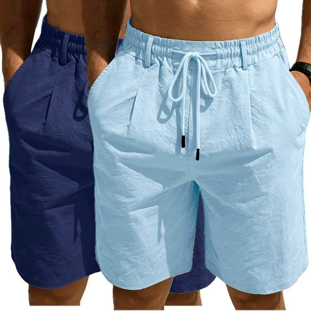 Jonah Ellis Hugh Shorts - Blue - view 2