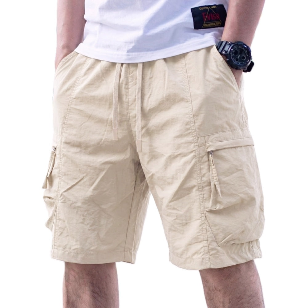 Jonah Pike Cargo Shorts - Cream - view 1