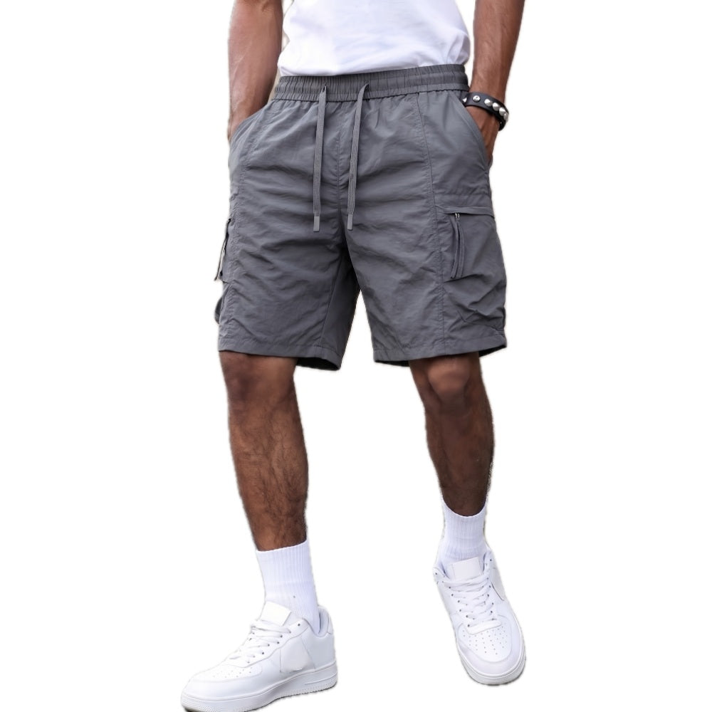 Jonah Pike Cargo Shorts - Grey - view 1