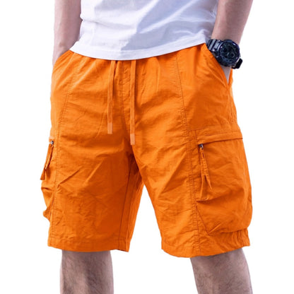 Jonah Pike Cargo Shorts - Red - view 1