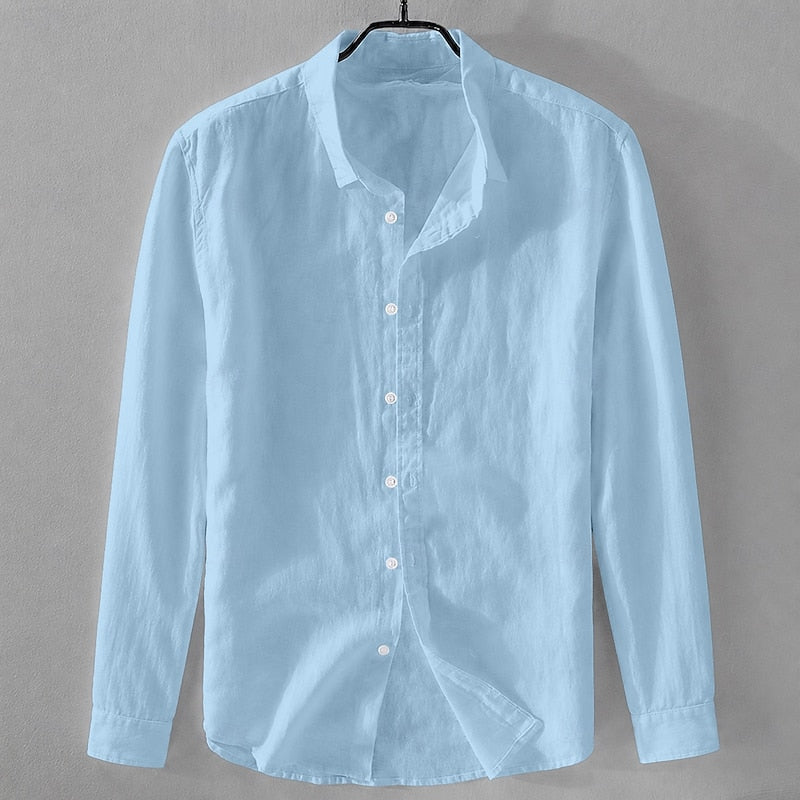 Jonah Wade Button-Up Shirt - Blue - view 1