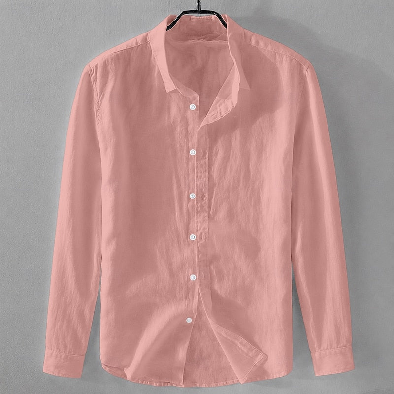Jonah Wade Button-Up Shirt - Pink - view 1