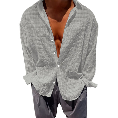 Jonas Ellis Long-Sleeve Shirt - Grey - view 1
