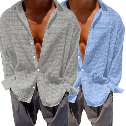 Jonas Ellis Long-Sleeve Shirt - Grey - view 2