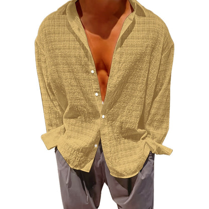 Jonas Ellis Long-Sleeve Shirt - Yellow - view 1