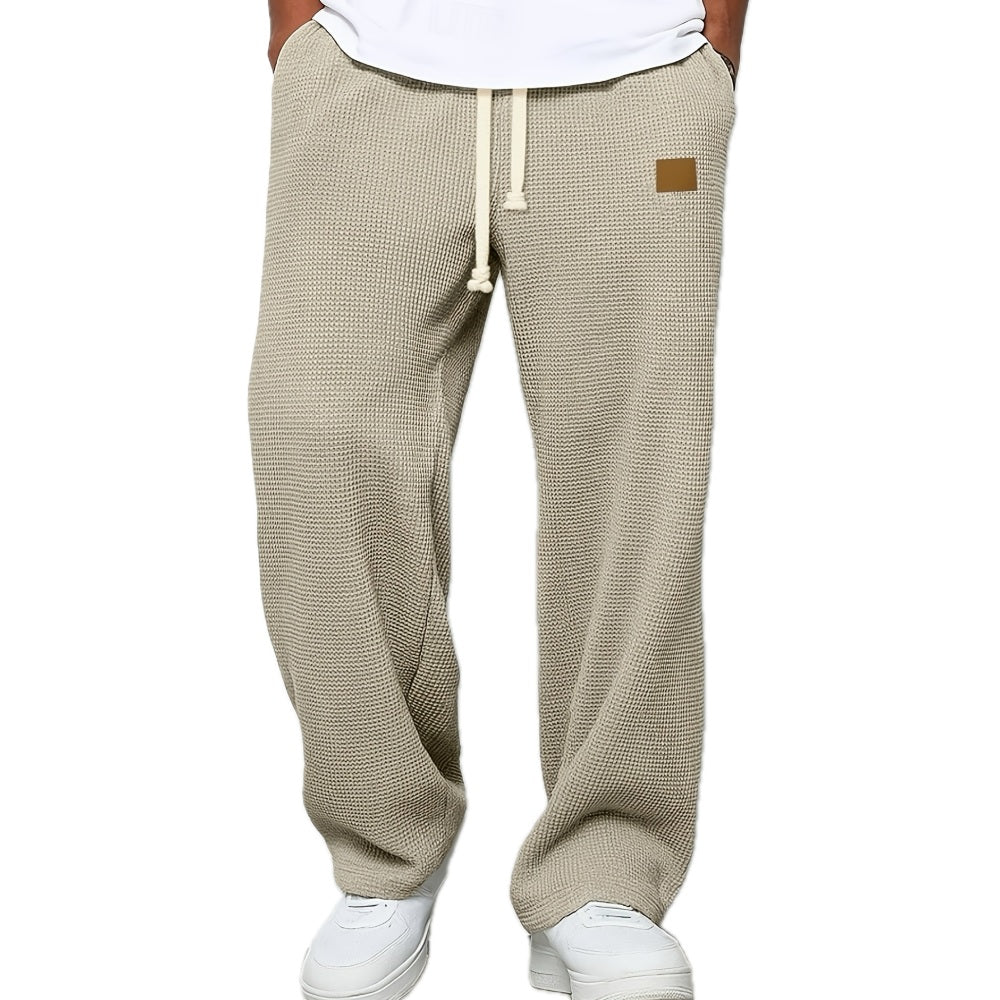 Julian Reid Textured Pants - Khaki - view 1