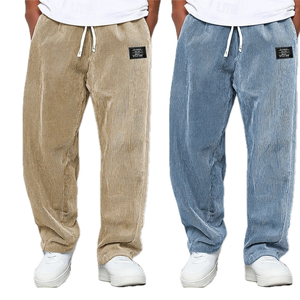 Kane Mercer Drawstring Pants - Beige - view 2