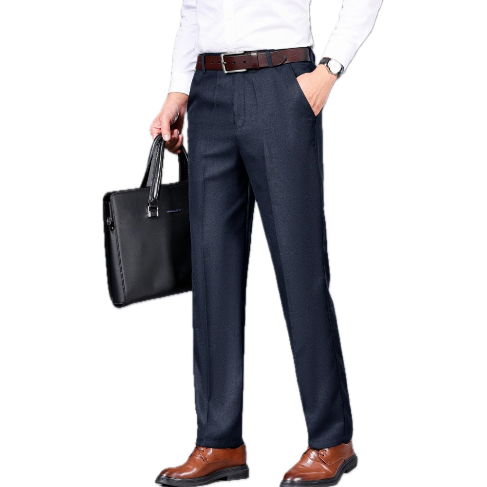 Kane Oliver Straight-Leg Trousers - Blue - view 1