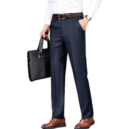 Kane Oliver Straight-Leg Trousers - Blue - view 1