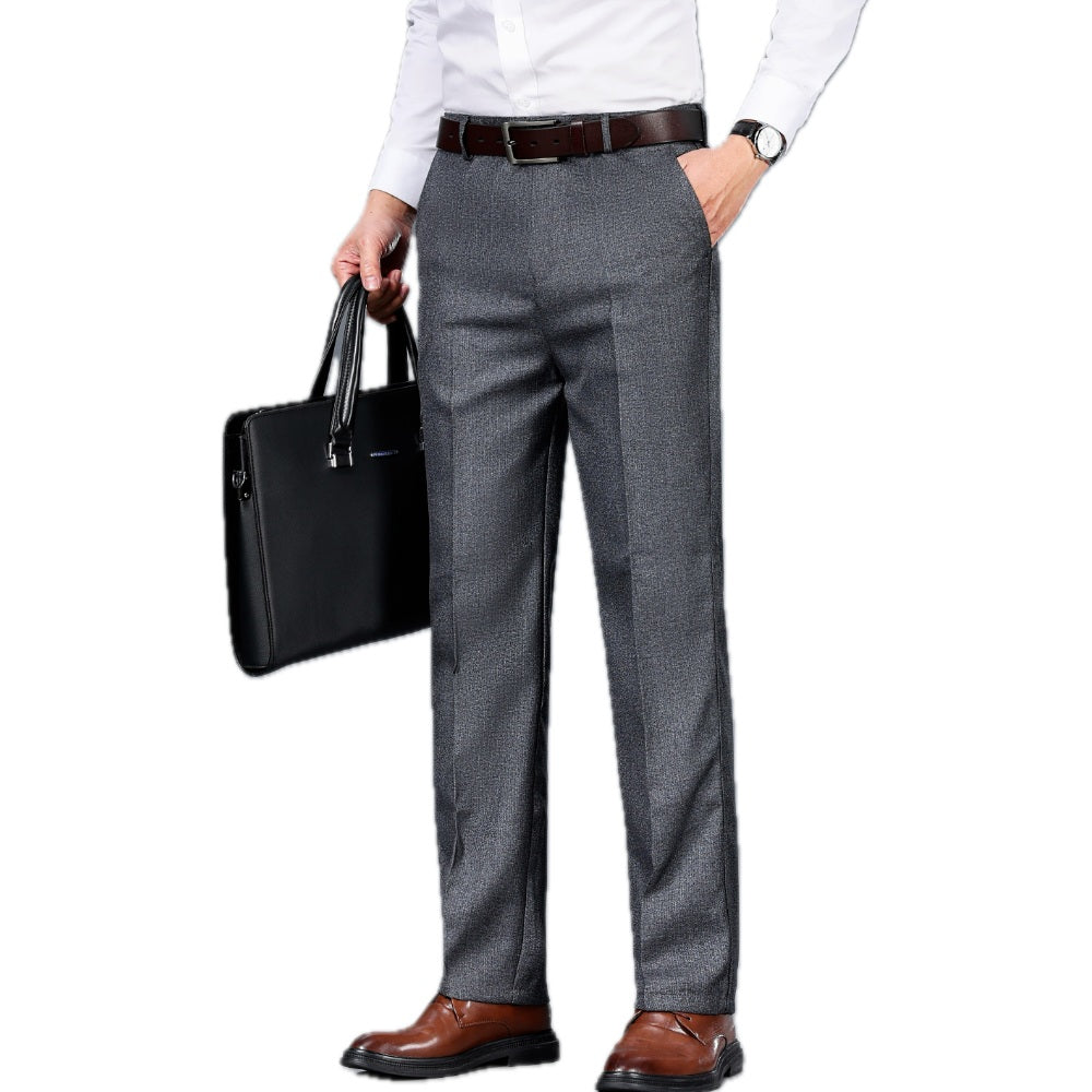 Kane Oliver Straight-Leg Trousers - Grey - view 1