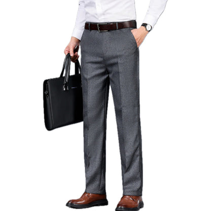 Kane Oliver Straight-Leg Trousers - Grey - view 1