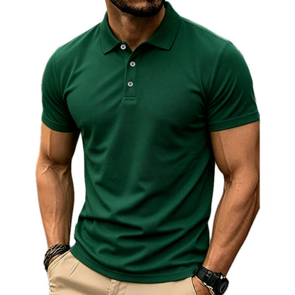 Kellan Blake Collared Shirt - Dark Green - view 1