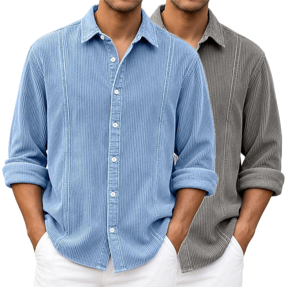 Kellan Lawson Jacquard Shirt - Blue - view 2