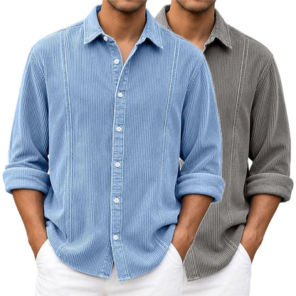 Kellan Lawson Jacquard Shirt - Blue - view 2