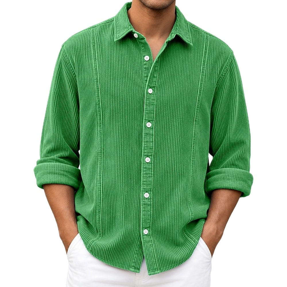 Kellan Lawson Jacquard Shirt - Green - view 1