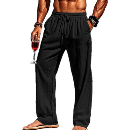 Kellan Moss Straight-Leg Pants - Black - view 1