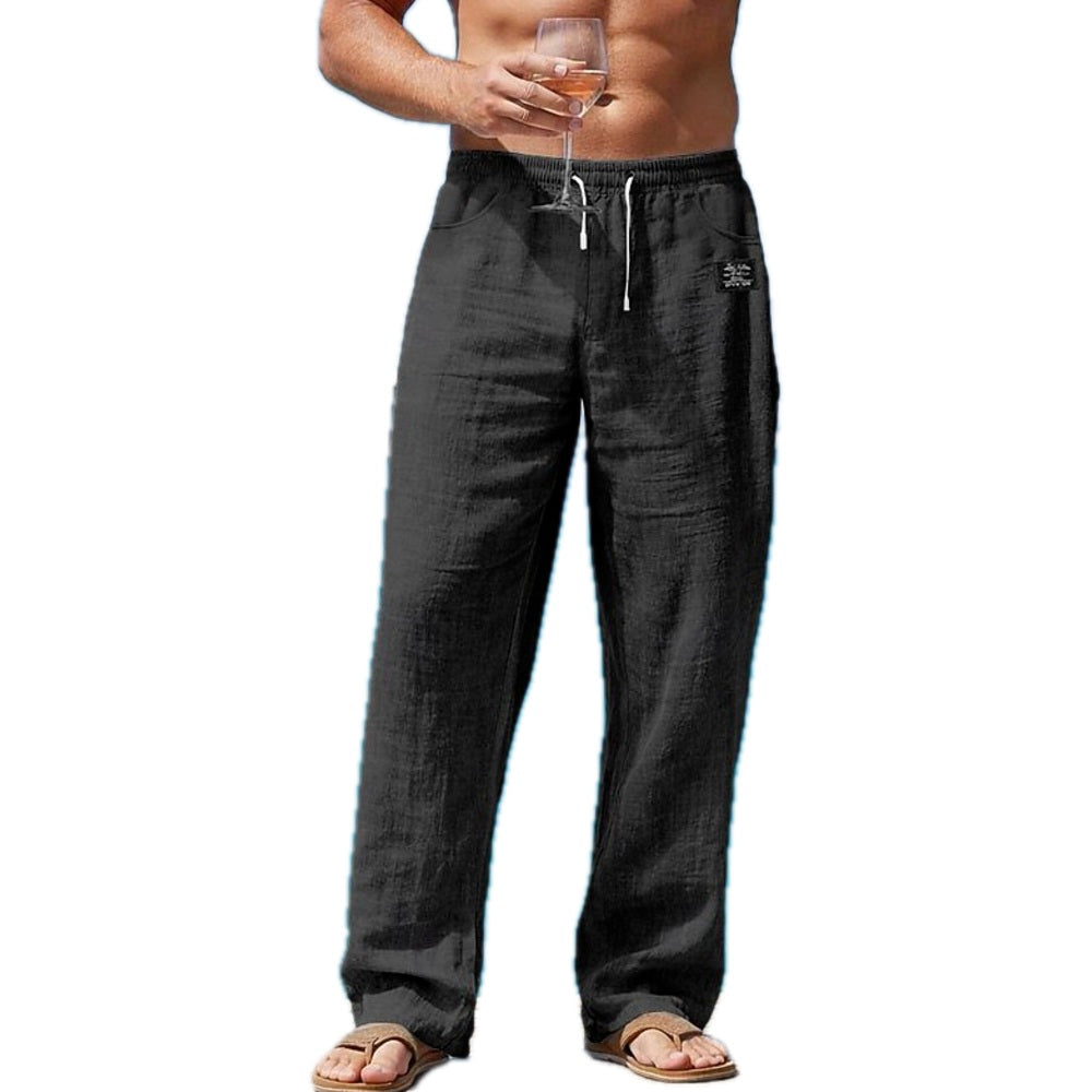 Kellan Rhys Straight-Leg Pants - Black - view 1