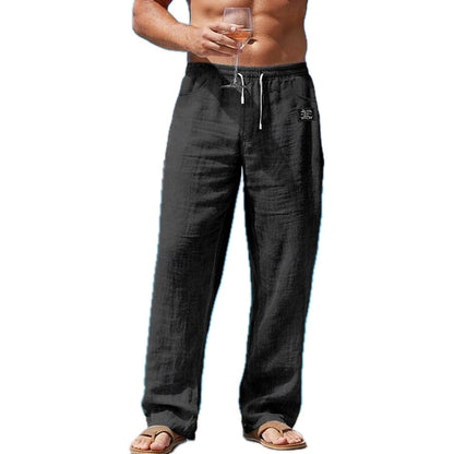 Kellan Rhys Straight-Leg Pants - Black - view 1