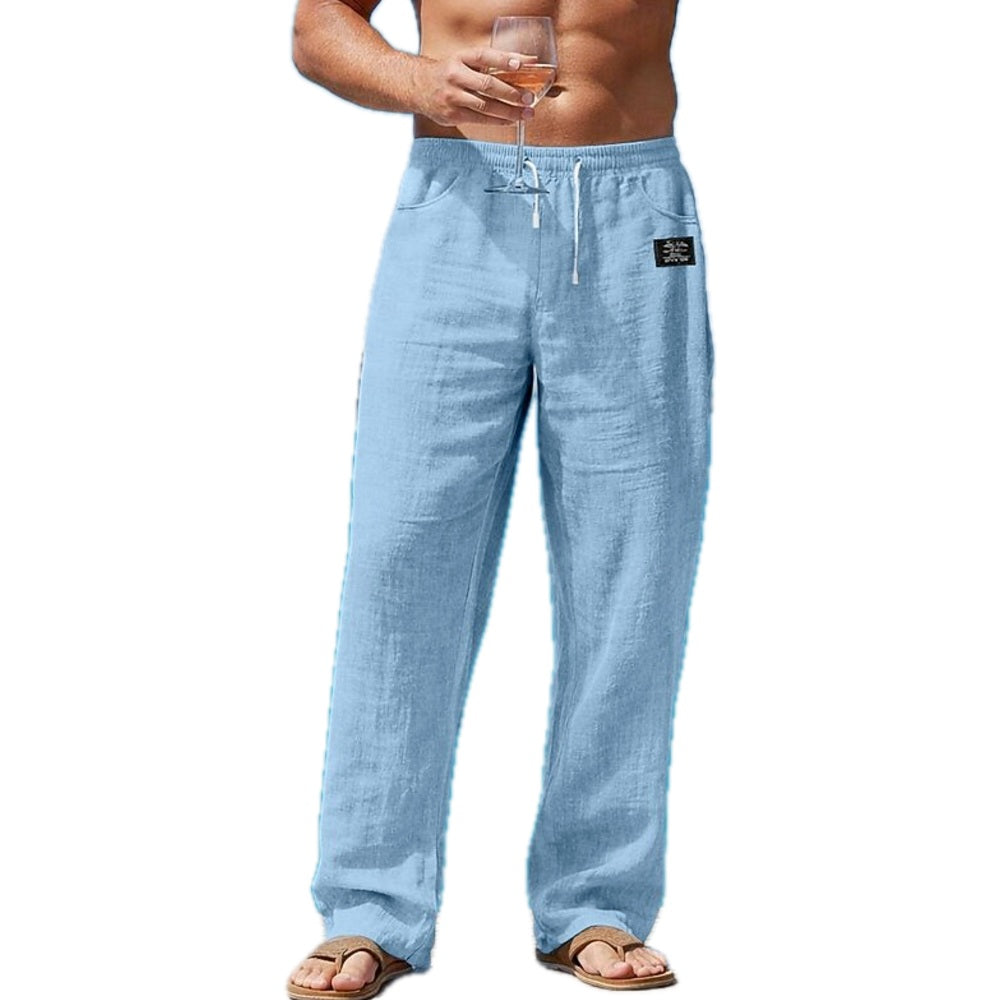 Kellan Rhys Straight-Leg Pants - Blue - view 1