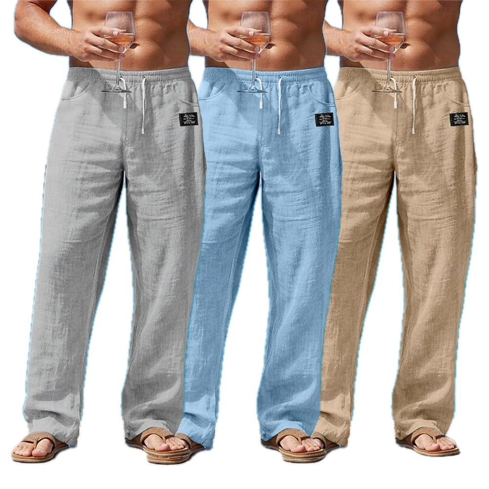 Kellan Rhys Straight-Leg Pants - Grey - view 2