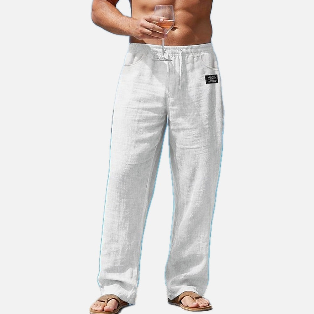 Kellan Rhys Straight-Leg Pants - White - view 1