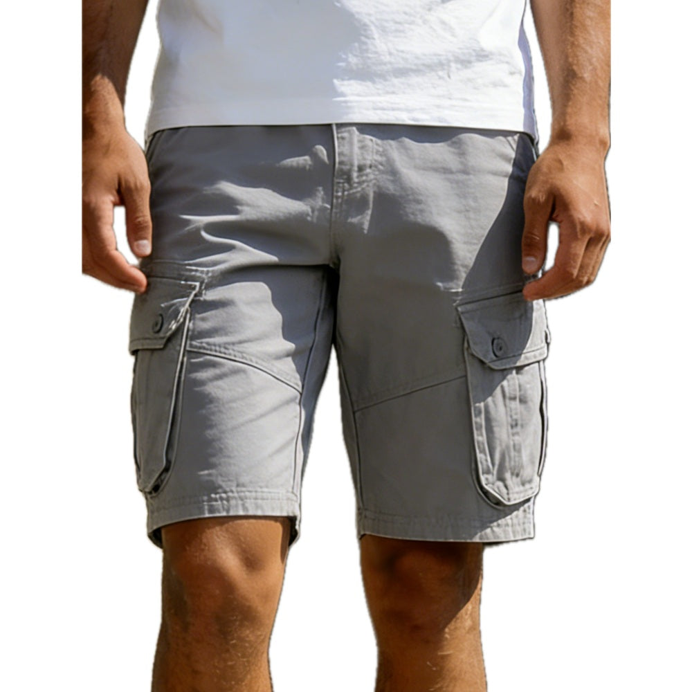 Kieran Beck Utility Shorts - Grey - view 1