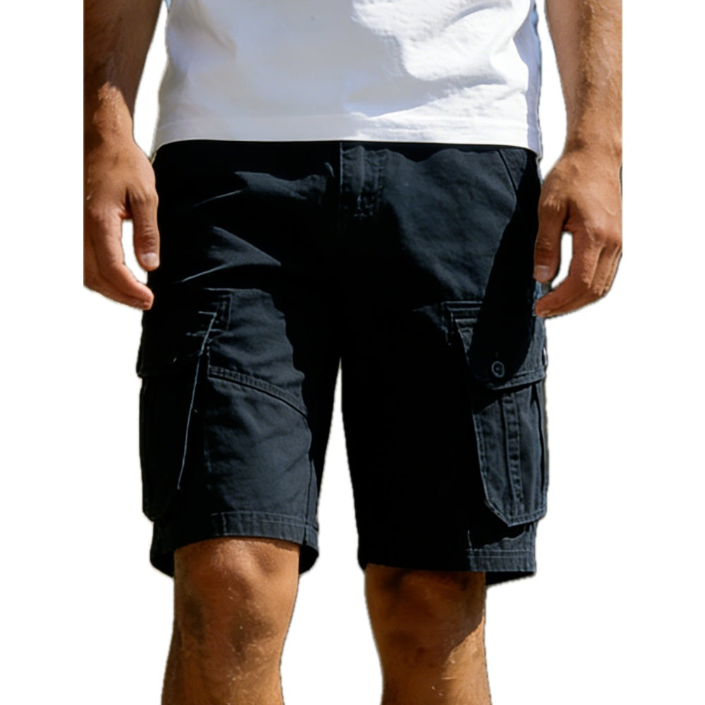Kieran Beck Utility Shorts - Navy - view 1