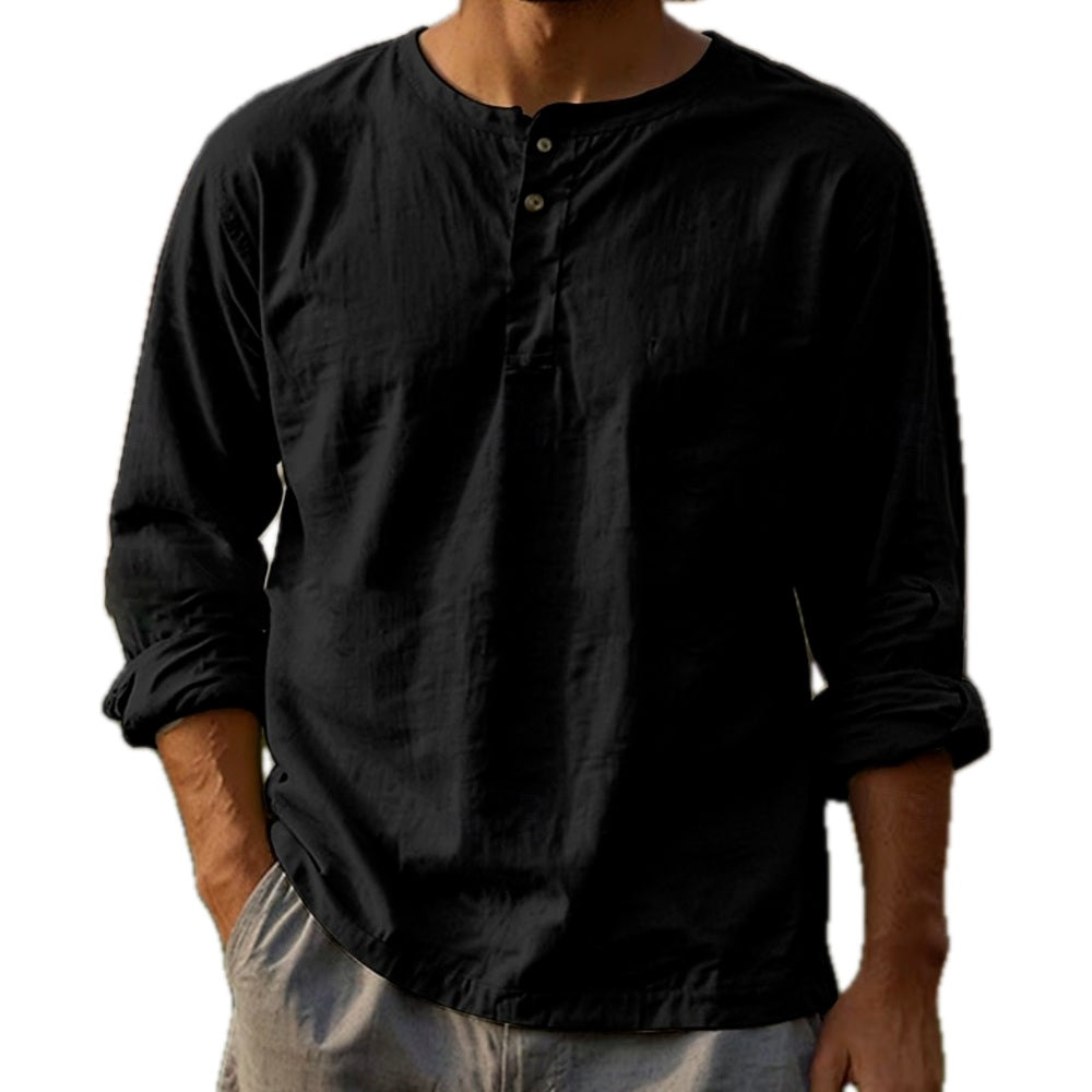 Kieran Blake Button-Up Shirt - Black - view 1