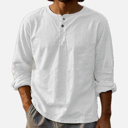 Kieran Blake Button-Up Shirt - White - view 1