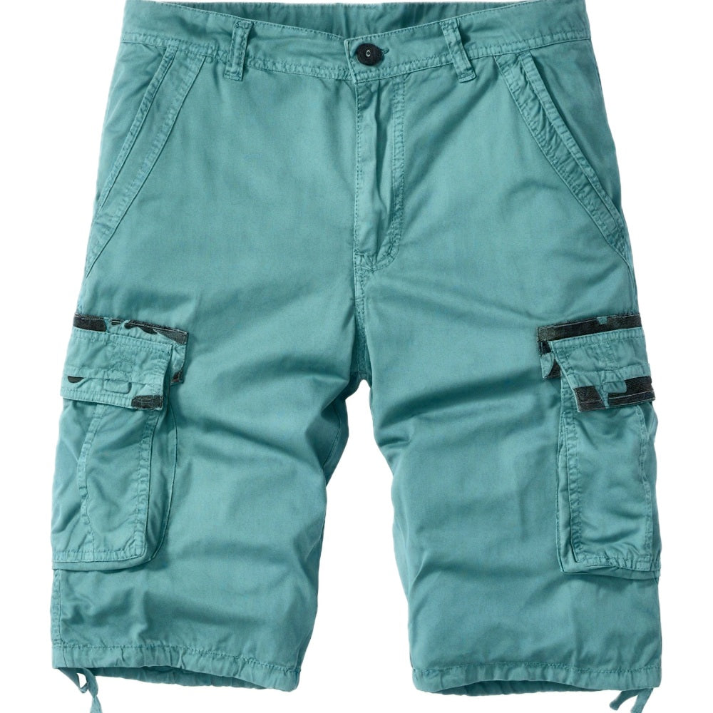 Kieran Miles Utility Shorts - Blue - view 1