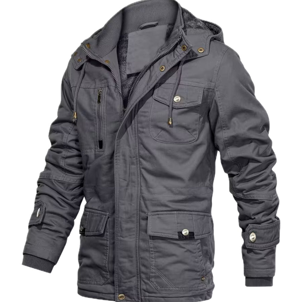Lachlan Eric Grant Jacket - Grey - view 1
