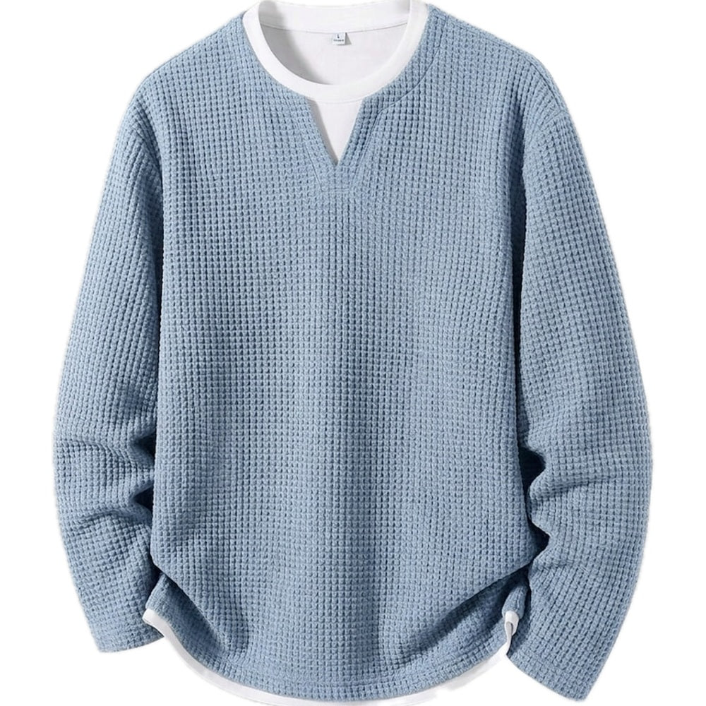 Landon Brooks Layered Tee - Blue - view 1