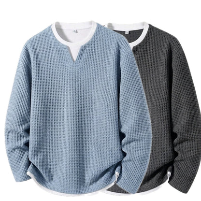 Landon Brooks Layered Tee - Blue - view 2