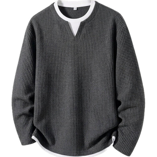 Landon Brooks Layered Tee - Grey - view 1