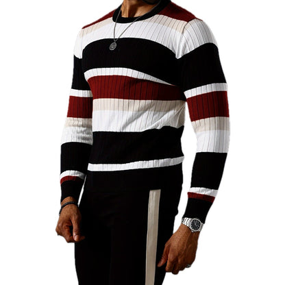 Leander Otto Bram Sweater - Burgundy - view 1