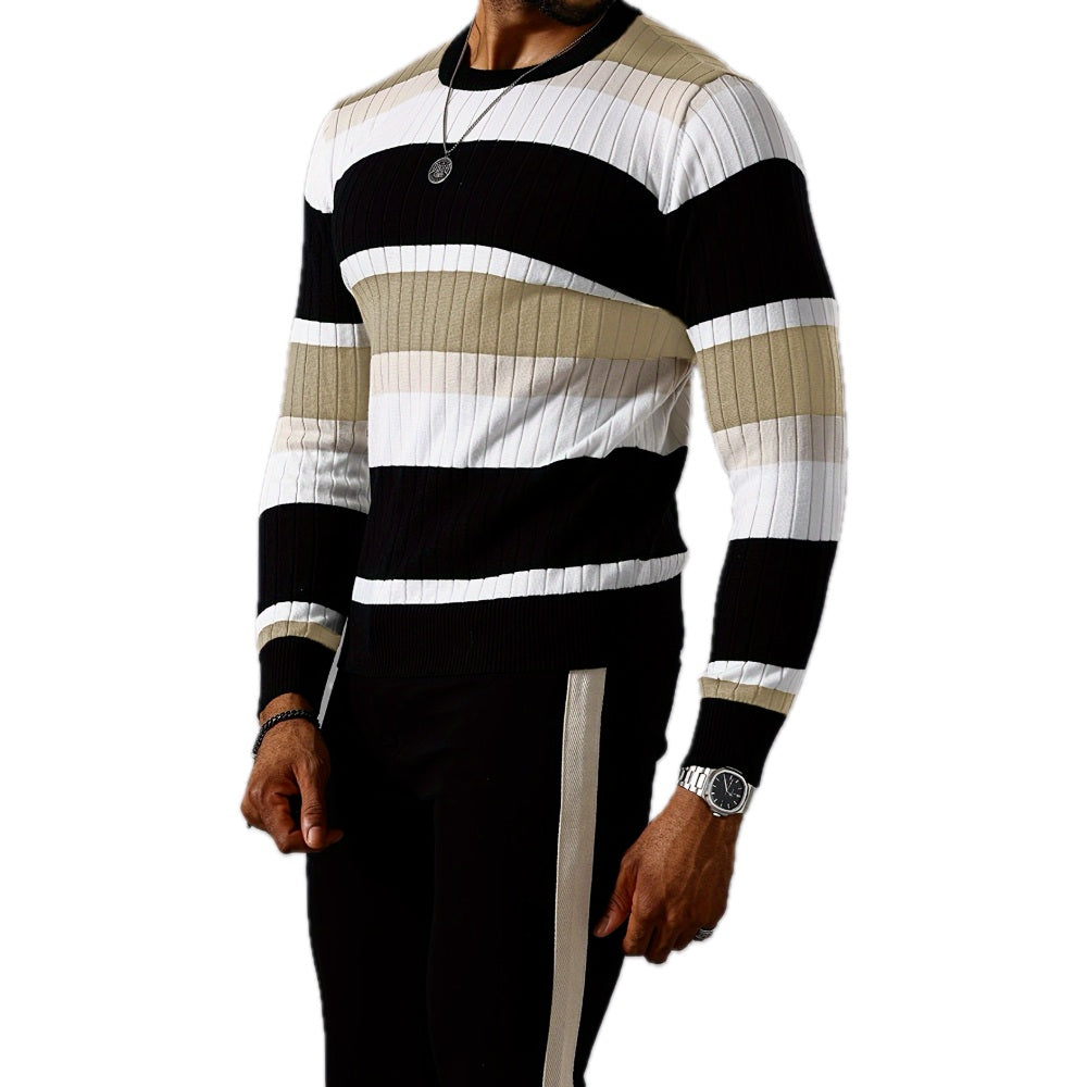 Leander Otto Bram Sweater - Khaki - view 1