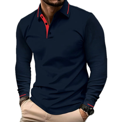 Leland Oscar Rhys Shirt - Navy - view 1