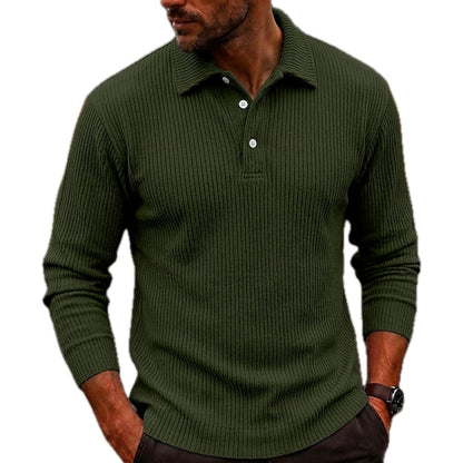 Lennox Carter Solid Polo - Green - view 1
