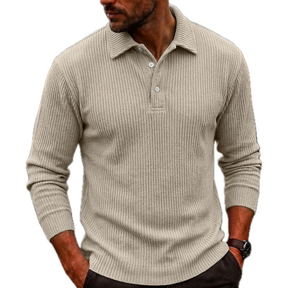 Lennox Carter Solid Polo - Khaki - view 1