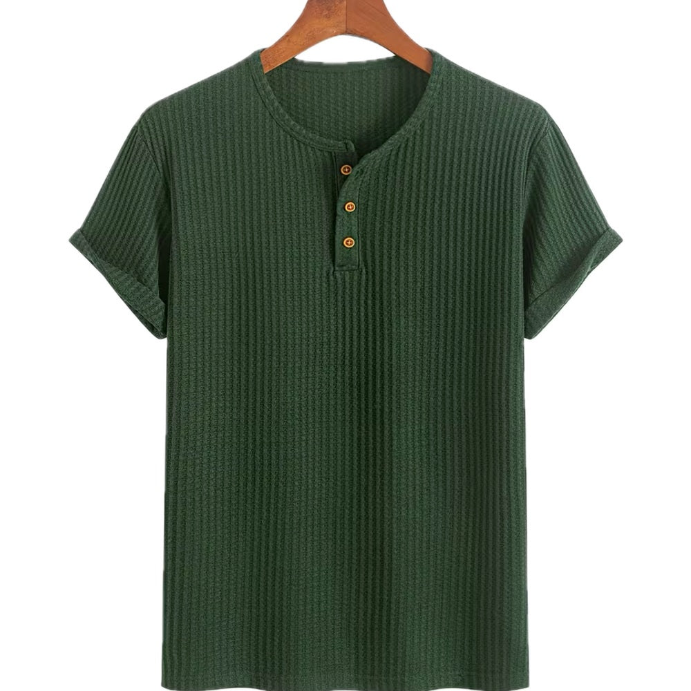Leon Tobias Gareth T-Shirt - Green - view 1