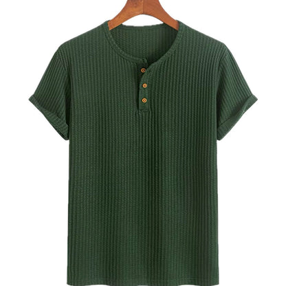 Leon Tobias Gareth T-Shirt - Green - view 1