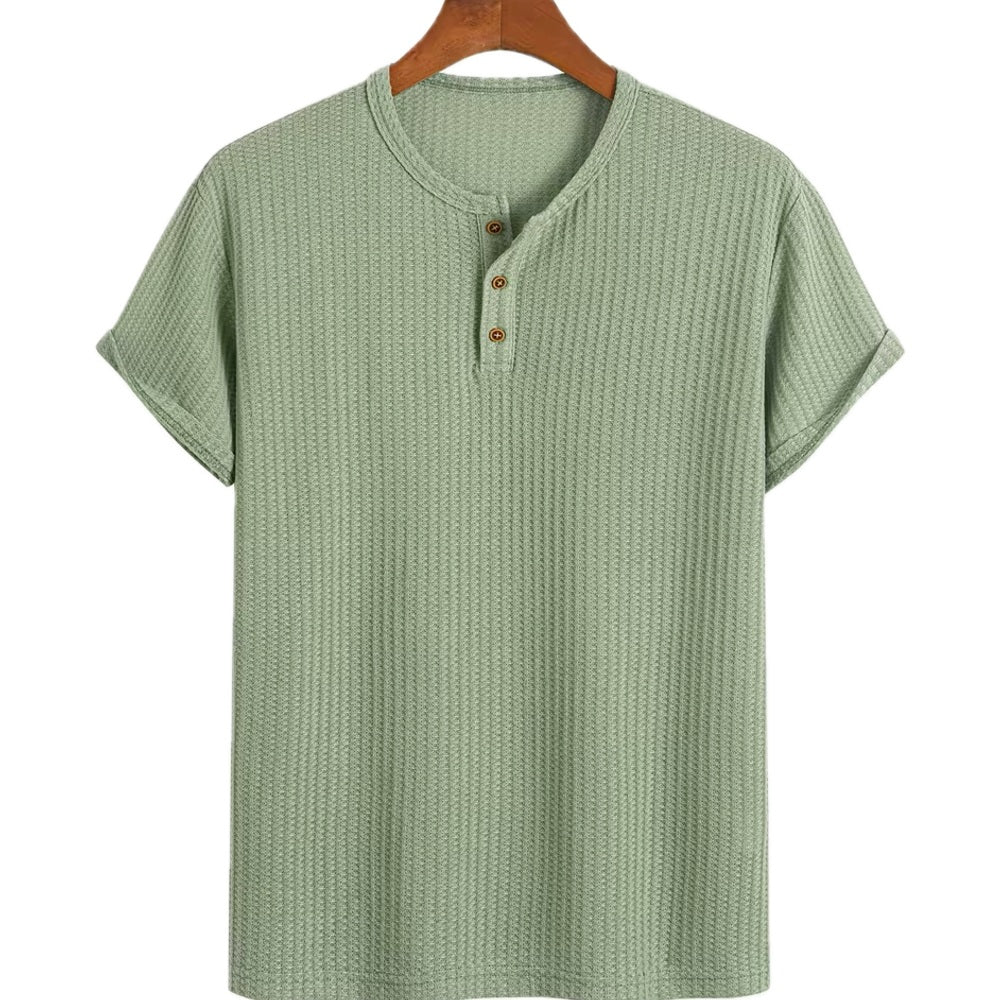 Leon Tobias Gareth T-Shirt - Matcha Color - view 1