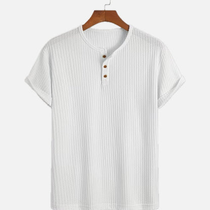 Leon Tobias Gareth T-Shirt - White - view 1
