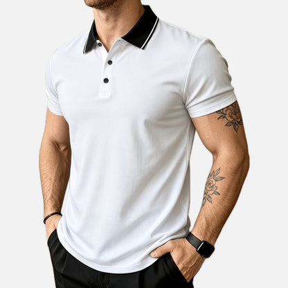 Liam Brooks Golf Polo - White - view 1