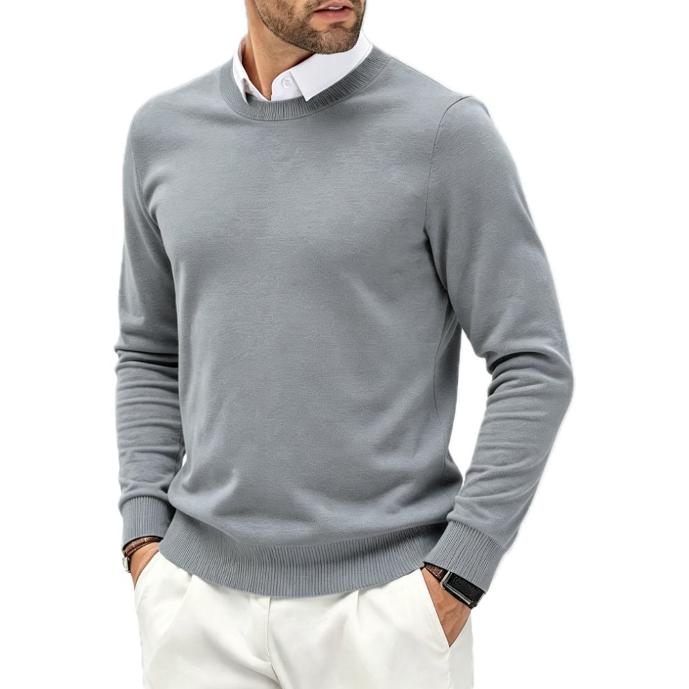 Lionel Hayes Crew-Neck Sweater - Grey - view 1
