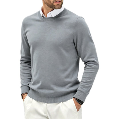 Lionel Hayes Crew-Neck Sweater - Grey - view 1
