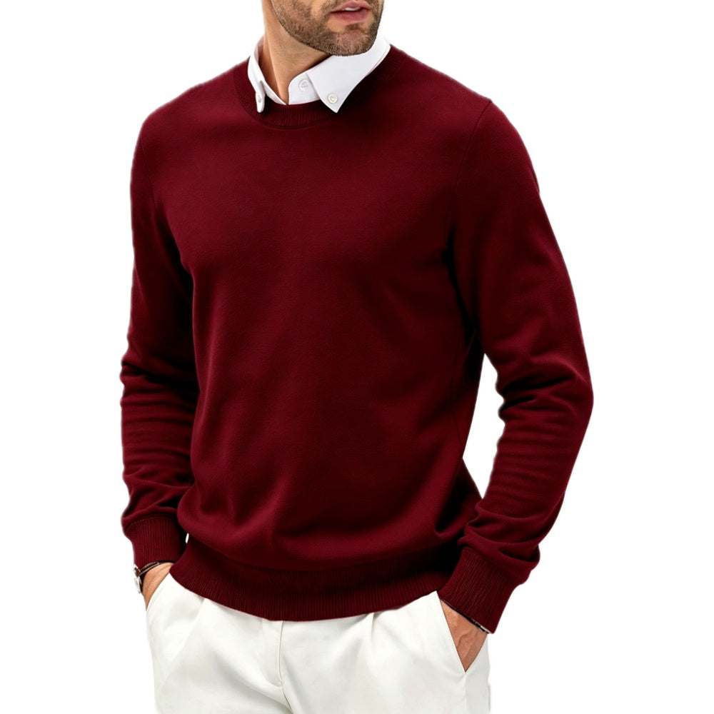 Lionel Hayes Crew-Neck Sweater - Red - view 1
