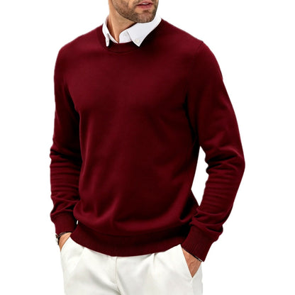 Lionel Hayes Crew-Neck Sweater - Red - view 1