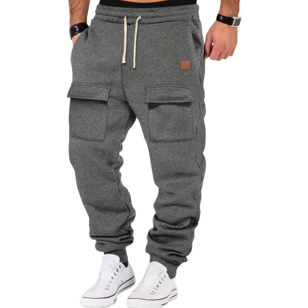 Lorcan Benjamin Cargo Pants - Dark Gray - view 1