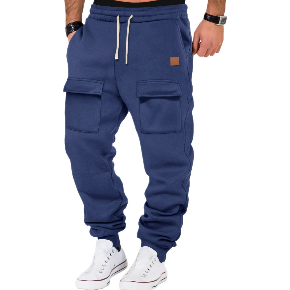 Lorcan Benjamin Cargo Pants - Navy - view 1